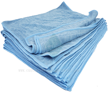 China Bulk microfiber cloth detergent Cleaning Towels Supplier Custom Blue Structure Microfiber Quick Dry Car Washing Cloth Wholesale Company